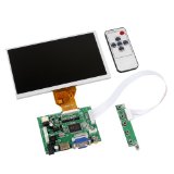 Tontec 7 Inches Raspberry Pi LCD Display Screen TFT Monitor AT070TN90 with HDMI VGA Input Driver Board Controller
