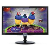 ViewSonic VX2452MH 24-Inch LED-Lit LCD Monitor - Full HD 1080p - 2ms - 50M1 DCR - Game Mode - HDMI DVI VGA - VESA