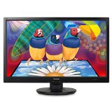 ViewSonic VA2446M-LED 24-Inch LED-Lit LCD Monitor - Full HD 1080p - DVI VGA - Speakers - VESA
